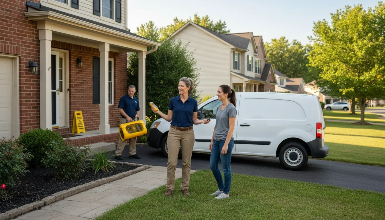 Water restoration image for Flood Water Cleanup, Removal And Restoration Services in Huntly, VA